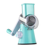 Maxbell Vegetable Cutter Shredder Cheese Grater Multi-function Kitchen Gadgets Blue