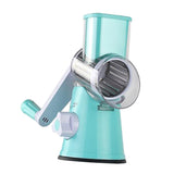 Maxbell Vegetable Cutter Shredder Cheese Grater Multi-function Kitchen Gadgets Blue
