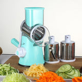 Maxbell Vegetable Cutter Shredder Cheese Grater Multi-function Kitchen Gadgets Blue