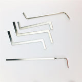 Maxbell 17 Pcs Lockpick Tool Locksmith Padlock Key Extractors Educational Toy Gift