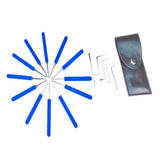 Maxbell 17 Pcs Lockpick Tool Locksmith Padlock Key Extractors Educational Toy Gift