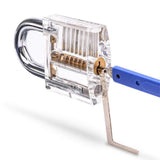 Maxbell 17 Pcs Lockpick Tool Locksmith Padlock Key Extractors Educational Toy Gift