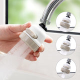 Maxbell Swivel Tap Aerator Faucet Bubbler 3 Modes Water Saving for Kitchen Bathroom