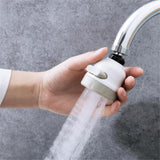 Maxbell Swivel Tap Aerator Faucet Bubbler 3 Modes Water Saving for Kitchen Bathroom