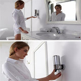 Maxbell Bathroom Wall Mount Soap Dispenser Shower Shampoo Container 500ml Silver