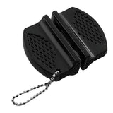 Maxbell Mini Ceramic Rod Tungsten Steel Knife Sharpener Small Sharpening Tool Black