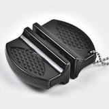 Maxbell Mini Ceramic Rod Tungsten Steel Knife Sharpener Small Sharpening Tool Black