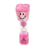 Maxbell 3 Min Sand Timer Cooking Clock Decorative Hourglass Home Decor Pink Kids Toy