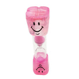 Maxbell 3 Min Sand Timer Cooking Clock Decorative Hourglass Home Decor Pink Kids Toy