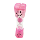 Maxbell 3 Min Sand Timer Cooking Clock Decorative Hourglass Home Decor Pink Kids Toy