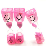 Maxbell 3 Min Sand Timer Cooking Clock Decorative Hourglass Home Decor Pink Kids Toy