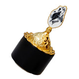 Maxbell Cone Incense Burner Holder Censer for Yoga Home Decor Desktop Craft Black S