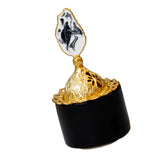 Maxbell Cone Incense Burner Holder Censer for Yoga Home Decor Desktop Craft Black S