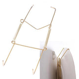 Maxbell 2x Invisible Wall Hanging Plate Hook Hangers Dish Display Holder Linear 7"