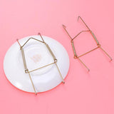 Maxbell 2x Invisible Wall Hanging Plate Hook Hangers Dish Display Holder Linear 7"