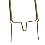 Maxbell 1pc Invisible Wall Hanging Plate Hook Hangers Dish Display Holder Linear 12"