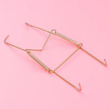 Maxbell 1pc Invisible Wall Hanging Plate Hook Hangers Dish Display Holder Linear 12"