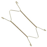 Maxbell 16" Invisible Wall Hanging Plate Hook Hanger Dish Display Holder W shape