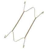 Maxbell 16" Invisible Wall Hanging Plate Hook Hanger Dish Display Holder W shape