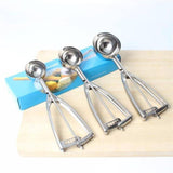 Maxbell  Stainless steel spoon kitchen for ice cream potatoes cookies Medium