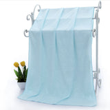 Towel Sets Bathroom Super Soft Bathtowel Hand Towel & Washcloth Light Blue