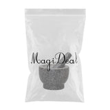 Maxbell  Mortar and Pestle Set Granite Stone Herbs Masher Manual Garlic Grinder