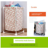 Maxbell Home Laundry Basket Folding Dirty Clothes Storage Basket Pink