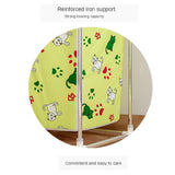 Maxbell Home Laundry Basket Folding Dirty Clothes Storage Basket Pink