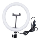 Maxbell 360 Degree Rotary Selfie  Light with Tripod Stand and Cell Phone Holder