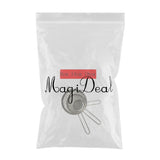 Maxbell 3Pcs Stainless Steel Strainer Kitchen Fine Mesh Colanders  8cm+14cm+18cm