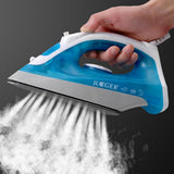 Maxbell 1200W Electric Steam Iron Garment Steamer for Clothes Clothing EU Plug Blue