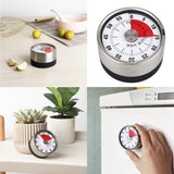 Maxbell Kitchen Cooking Alarm Clock Mechanical Soup Baking Yoga Reading Timer
