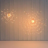 Maxbell LED Firework Hanging Lights Decorative DIY 50 Branch 150Led Warm white
