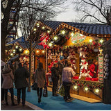 Maxbell LED Firework Hanging Lights Decorative DIY 50 Branch 150Led Warm white