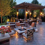 Maxbell LED Firework Hanging Lights Decorative DIY 50 Branch 150Led Warm white