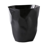 Maxbell Desktop Rubbish Bin Flowerpot Ashbin Dustbin Wastebasket Office Home Black