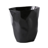 Maxbell Desktop Rubbish Bin Flowerpot Ashbin Dustbin Wastebasket Office Home Black