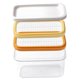 Maxbell Butter Keeper with Slicer Cutter Storage Container Double Layer