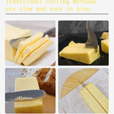 Maxbell Butter Keeper with Slicer Cutter Storage Container Double Layer