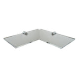 Acrylic Safety Corner Wall Shelves Floating Shelves Bedroom Bathroom Clear