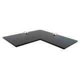 Acrylic Safety Corner Wall Shelves Floating Shelves Bedroom Bathroom Black