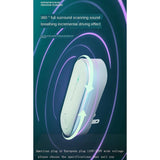 Maxbell Ultrasonic Mole Rodent Vole Repellent Pest Control Repeller US Plug White