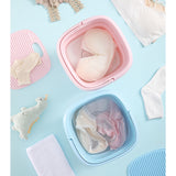 Maxbell Home Travel Laundry Machine Portable Laundry Machine for Camping Pink