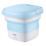 Maxbell Home Travel Laundry Machine Portable Laundry Machine for Camping Blue