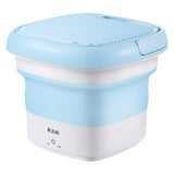 Maxbell Home Travel Laundry Machine Portable Laundry Machine for Camping Blue