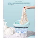 Maxbell Home Travel Laundry Machine Portable Laundry Machine for Camping Green