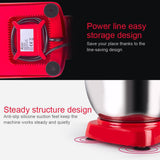 Maxbell Kitchen Electric Stand Mixer Cake Dough Makers Tilt-Head 1500W Red