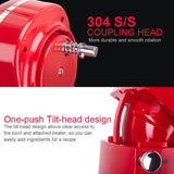 Maxbell Kitchen Electric Stand Mixer Cake Dough Makers Tilt-Head 1500W Red