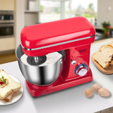 Maxbell Kitchen Electric Stand Mixer Cake Dough Makers Tilt-Head 1500W Red