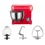 Maxbell Kitchen Electric Stand Mixer Cake Dough Makers Tilt-Head 1500W Red